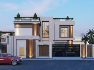 صورة لتصميم فيلا مودرن بجدة