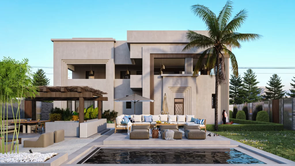 تصميم الفلل الفاخرة 2025