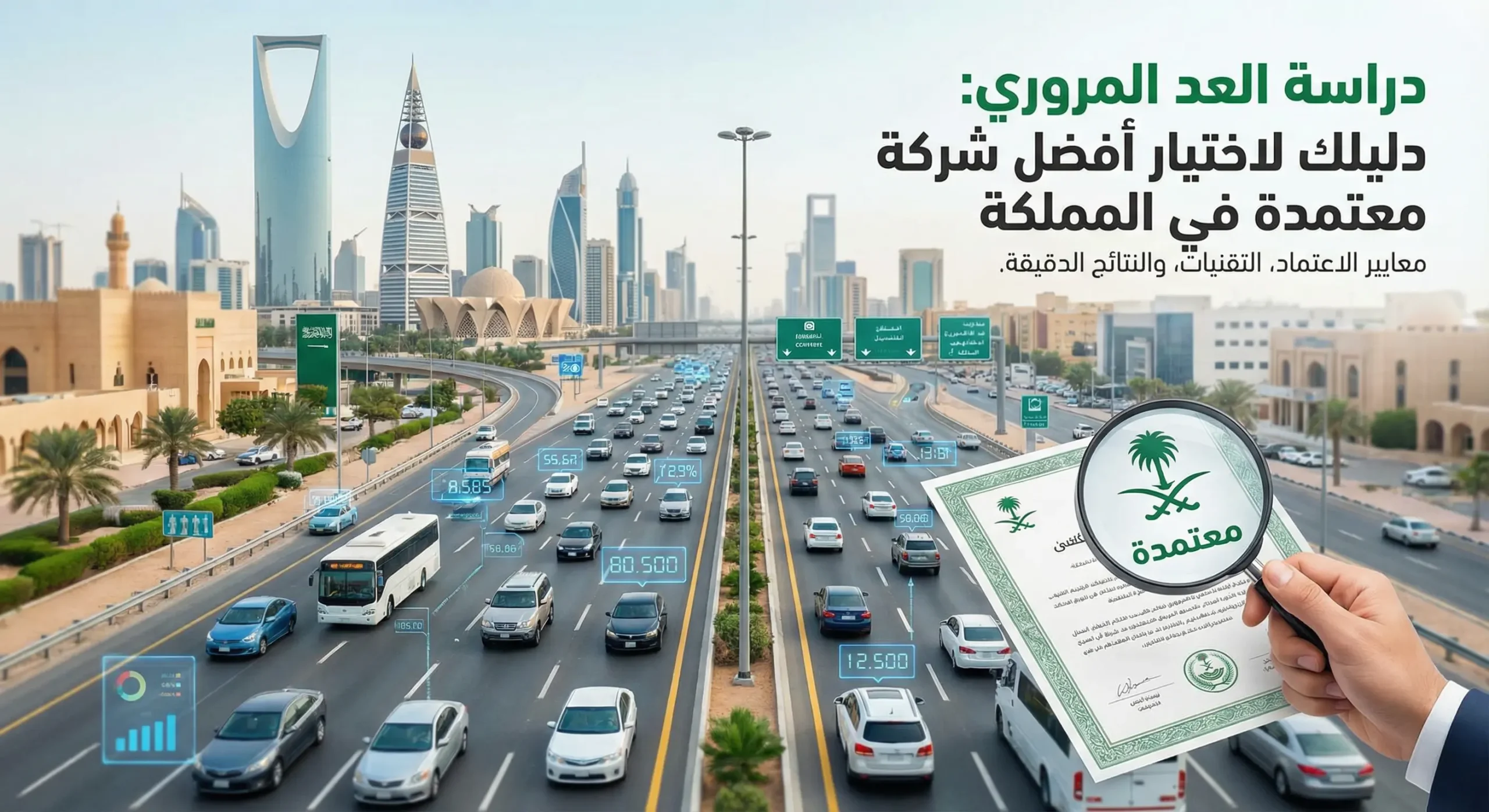 دراسة العد المروري