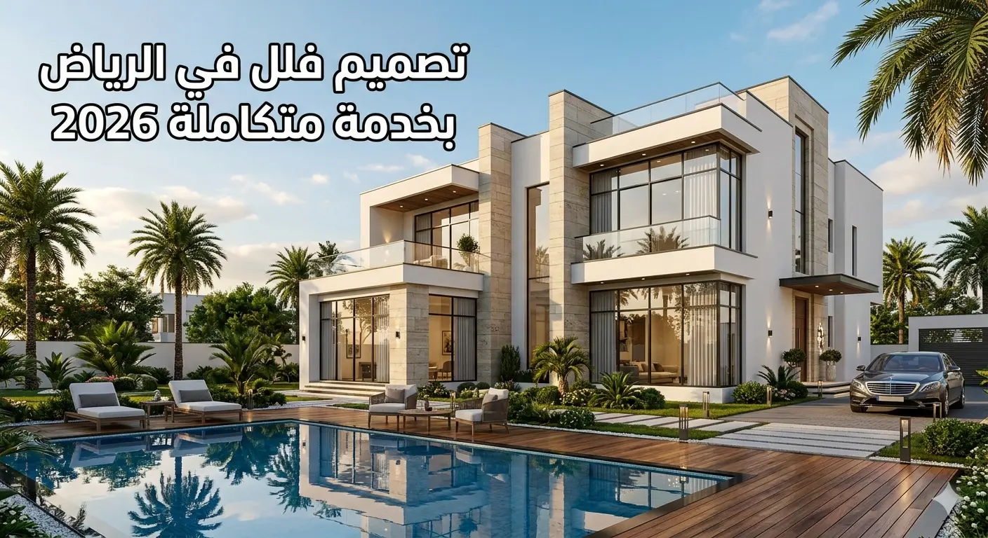 تصميم فلل في الرياض